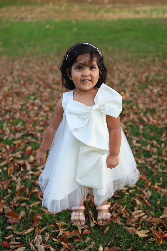 EnchantaBelle Ivory Tulle Dress