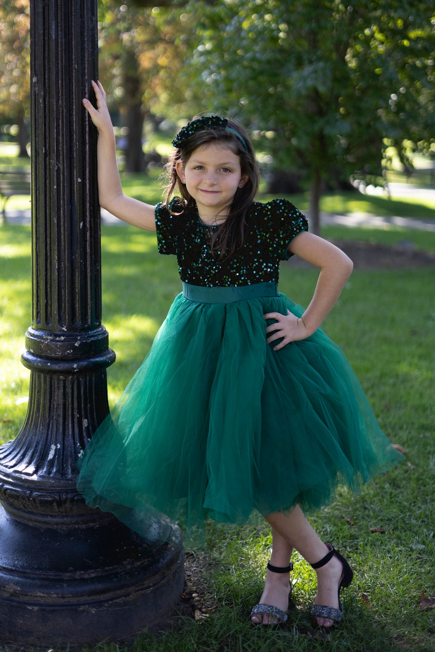 Enchante Emerald Green Dress