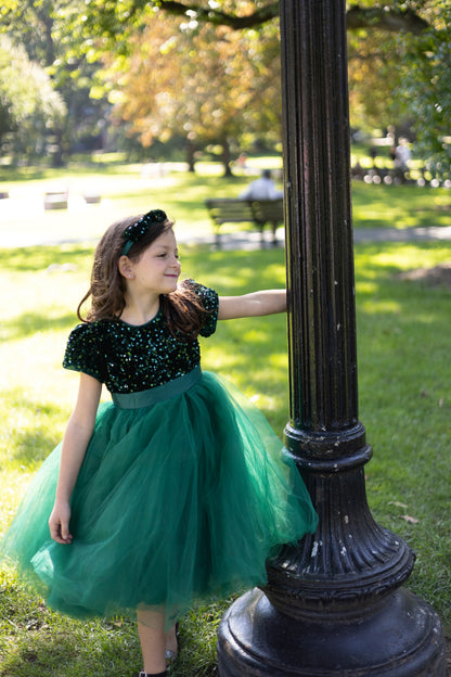 Enchante Emerald Green Dress