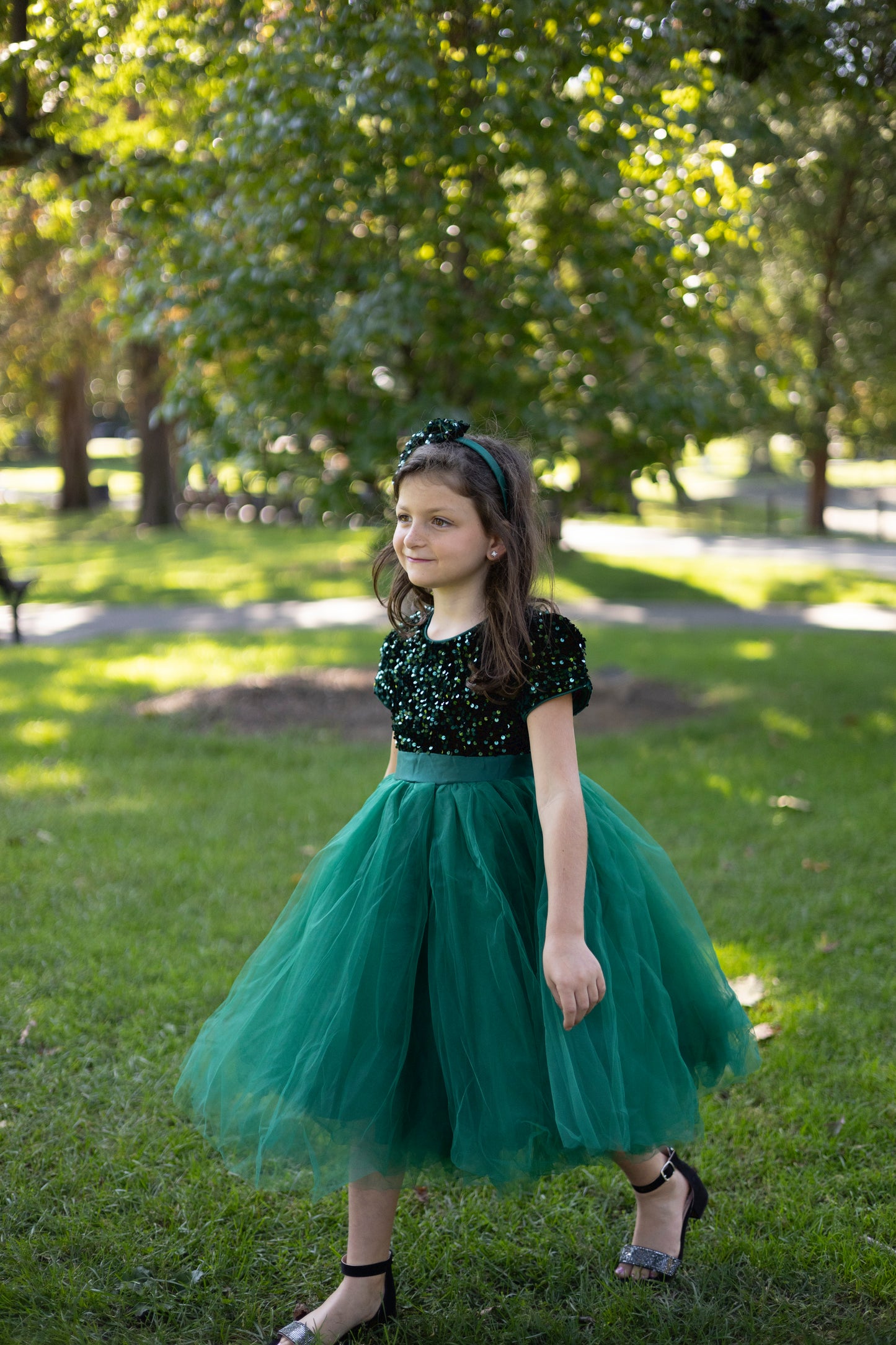 Enchante Emerald Green Dress