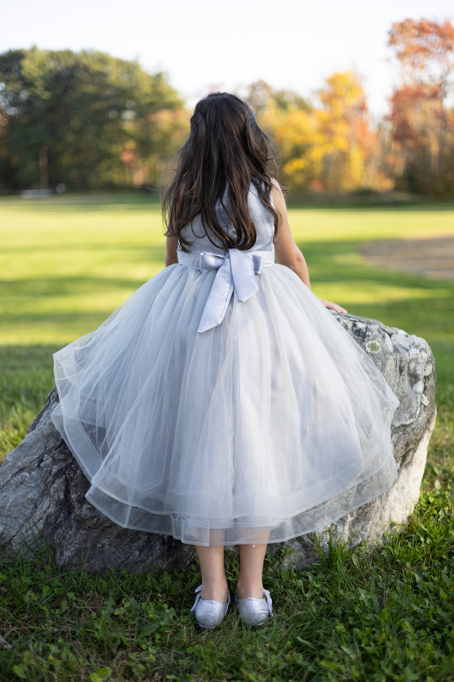 Sparkling Starlet Sequin Grey Dress