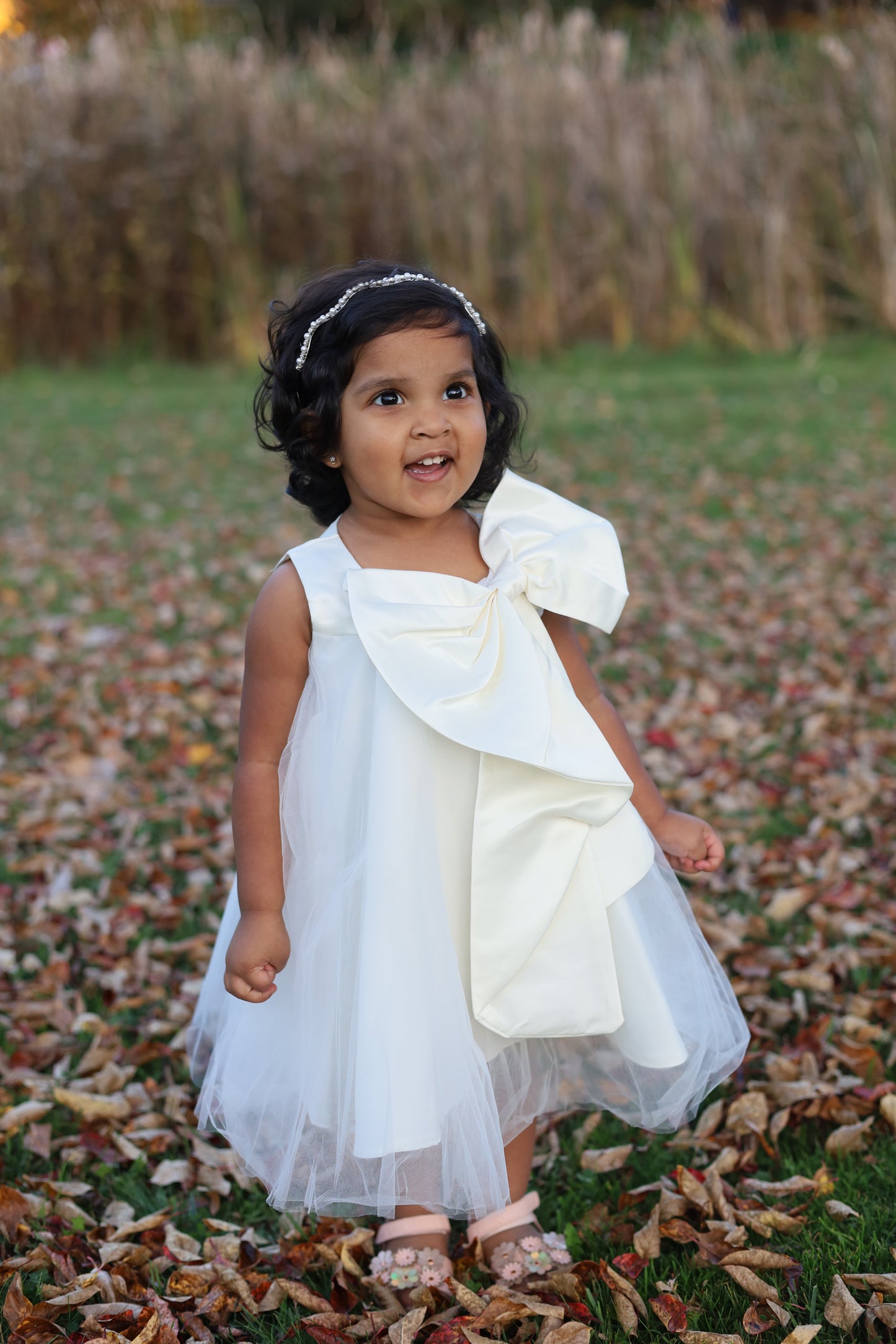 EnchantaBelle Ivory Tulle Dress