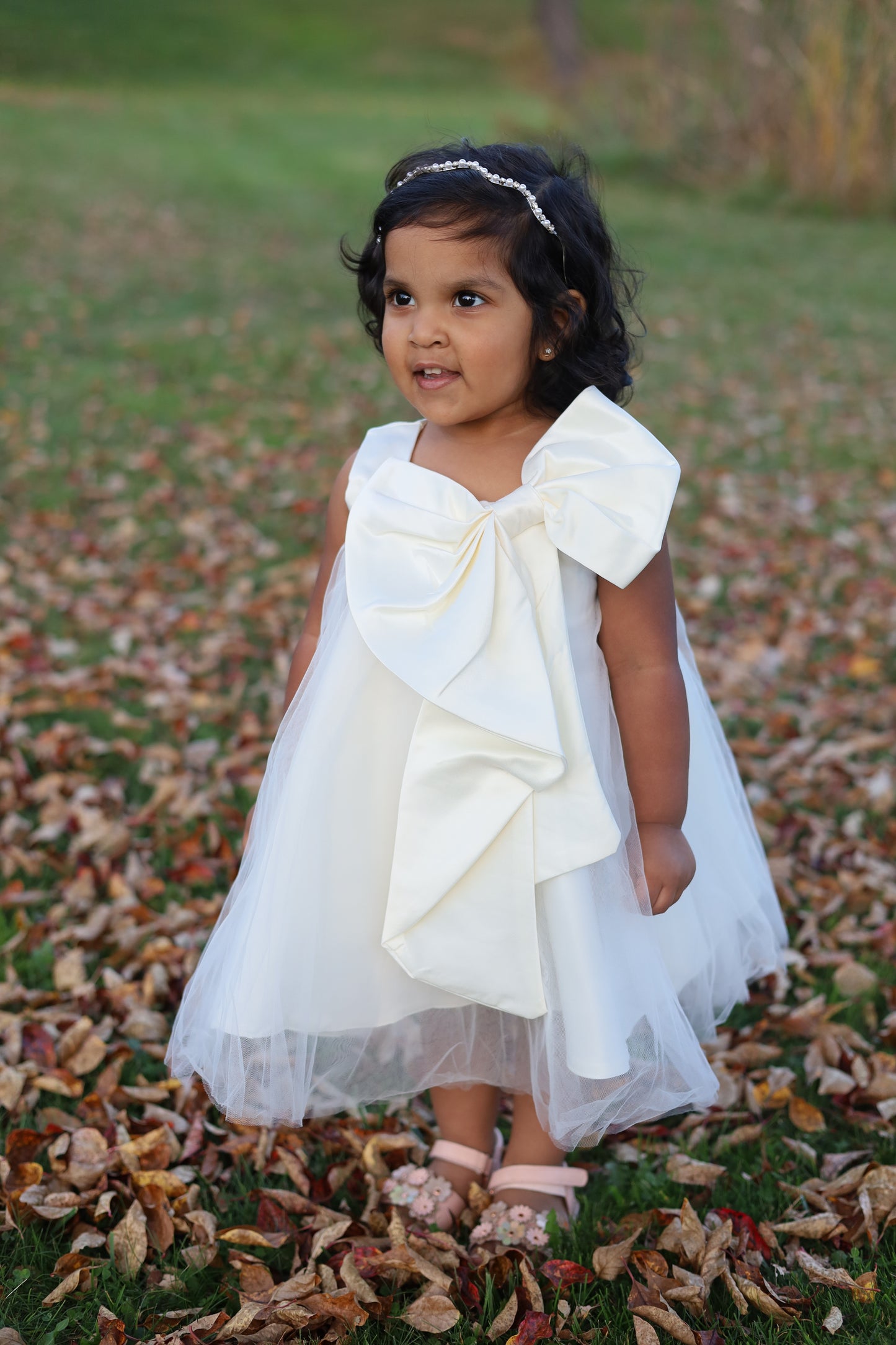 EnchantaBelle Ivory Tulle Dress